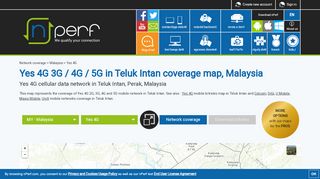 
                            12. Yes 4G 2G / 3G / 4G coverage in Teluk Intan, Malaysia - nPerf