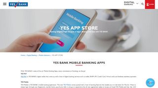 
                            7. Yes App Store - Yes Bank