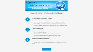 
                            7. YES BANK Cards - BillDesk
