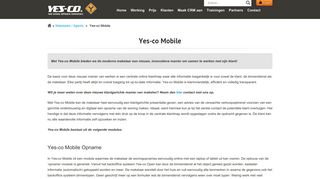 
                            2. Yes-co Mobile | Makelaars / Agents CRM | Yes-co