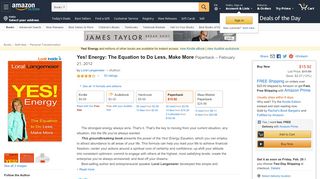 
                            13. Yes! Energy: The Equation to Do Less, Make More: Loral Langemeier ...
