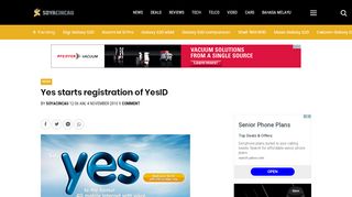 
                            5. Yes starts registration of YesID | SoyaCincau.com