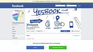 
                            7. Yesbookonline.Com - About | Facebook