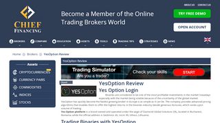 
                            8. YesOption Review | Trading binaries, Is Yes Option Scam real?