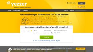 
                            3. Yezzer: Arbeidsongeschiktheidsverzekering vergelijken online