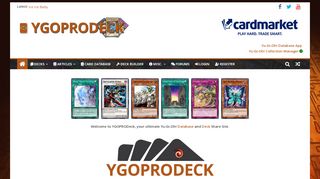 
                            3. YGOPRODECK – Download and Share Yu-Gi-Oh! Decks