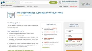 
                            12. YITH WooCommerce Customize My Account Page | YITH