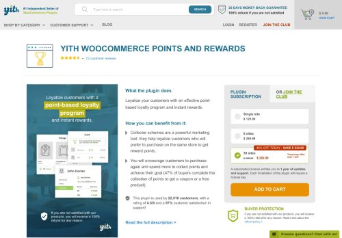 
                            3. YITH WooCommerce Points and Rewards | YITH