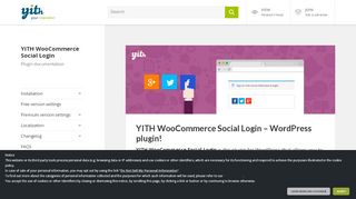 
                            3. YITH WooCommerce Social Login Documentation