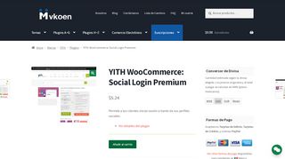 
                            4. YITH WooCommerce: Social Login Premium - Mvkoen