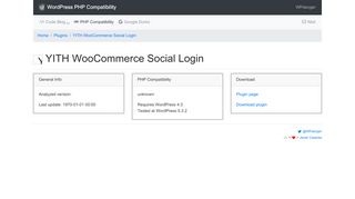 
                            13. YITH WooCommerce Social Login - WordPress PHP Compatibility