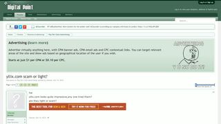 
                            13. yllix.com scam or light? - Digital Point Forums