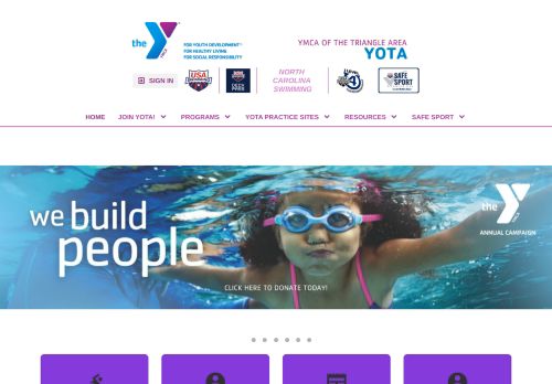 
                            11. YMCA of the Triangle Area (YOTA) Swim Team : - TeamUnify