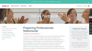 
                            2. YMCA Personal Training Courses | YMCA Partnerships | ACE