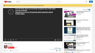 
                            6. YMLP Review - YouTube