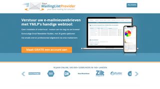 
                            2. YMLP: Software voor Email Marketing & Email Nieuwsbrieven