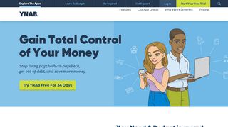 
                            5. YNAB. Personal Budgeting Software for Windows, Mac, iOS and Android