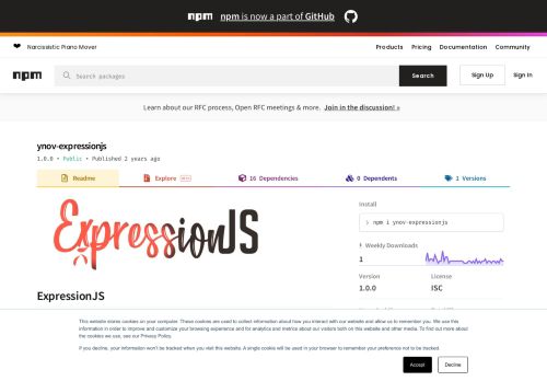 
                            11. ynov-expressionjs - npm