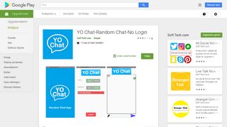 
                            9. YO Chat-Random Chat-No Login - Google Play'de Uygulamalar