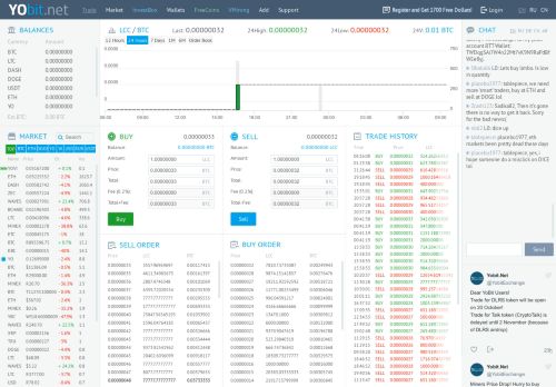 
                            12. YoBit.Net - Litecoin Cash (LCC) Exchange