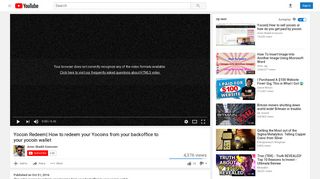 
                            5. Yocoin Redeem| How to redeem your Yocoins from your backoffice to ...