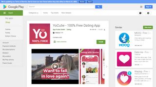 
                            2. YoCutie - 100% Kostenlos. The #real Dating App. – Apps bei Google ...