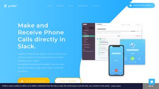 
                            5. Yodel | Flexible Business Phone System For Slack