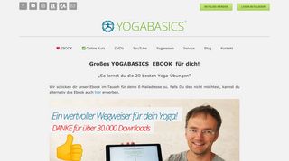 
                            5. Yoga für Anfänger Ebook + Anleitung Yoga Übungen + Videos + DVD's