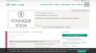 
                            5. Yoga in Bad Schwartau: Yogalehrer YOUNIQUE YOGA