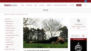 
                            1. Yoga - Loginsleben