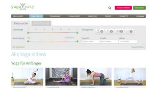 
                            3. Yoga-Videos: Yoga-Übungen & Yoga-Sequenzen - YogaEasy