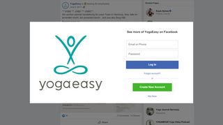 
                            7. YogaEasy - Facebook