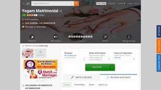 
                            3. Yogam Matrimonial, Erode Collectorate - Matrimonial Bureaus in ...
