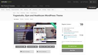 
                            7. Yogastudio, Gym and Healthcare WordPress Theme by ... - ThemeForest