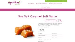 
                            9. Yogurtland: Find Your Flavor | Sea Salt Caramel Soft Serve