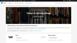 
                            10. Yoins vs JKDress Shop: Mainstream Fashion Store Comparison