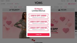 
                            1. YOINS - Women's Online Clothes Shopping, Fashion Clothing ...