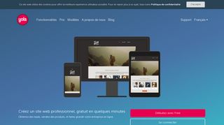 
                            2. Yola - Faire un site web gratuit