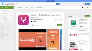 
                            2. yomo – das Girokonto für dein Smartphone – Apps bei Google Play