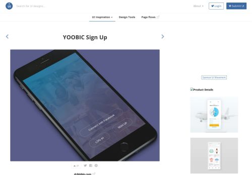 
                            8. YOOBIC Sign Up - UI Movement