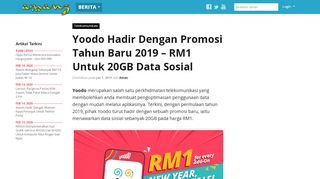 
                            6. Yoodo Hadir Dengan Promosi Tahun Baru 2019 – RM1 ...