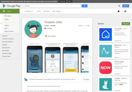 
                            11. Yoopies Jobs – Apps no Google Play