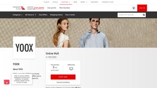 
                            7. YOOX | Fashion, Design+Art | Qantas Shopping Earn | Qantas Shopping