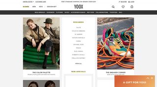 
                            8. YOOX | Men's, women's and children's clothing – Design – Art | The ...