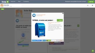 
                            9. YOPMAIL, la boite mail jetable | | Boite Mail |... - Scoop.it