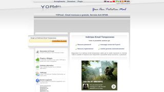 
                            7. YOPmail per cellulari:Email monouso, anonimo e gratuito.