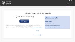 
                            1. Yorkshare VLE - University of York