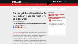 
                            12. You can get Black Desert Online for free, but only if you can reach ...