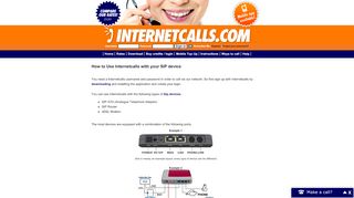 
                            13. You can use your SIP device to make cheap internet calls