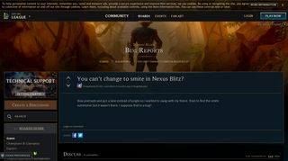 
                            12. You can't change to smite in Nexus Blitz?